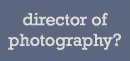 Need a director of photography based in Asia?